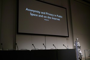 30C3 - Anonymous person giving a talk