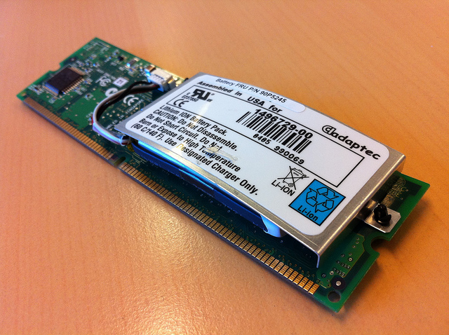 Blown up Lithium ION Battery Pack