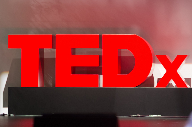 Big Red TEDx logo