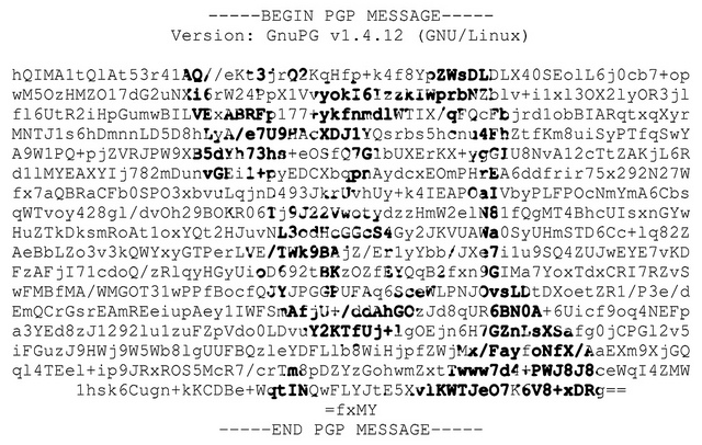 Encryption – GnuPG