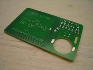 The bare RFID Reader pcb